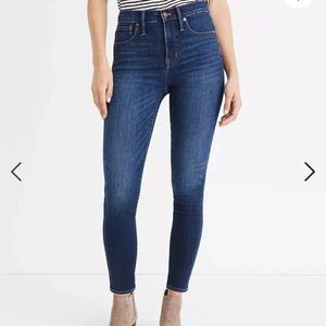 Madewell 10” High Rise Skinny Jeans